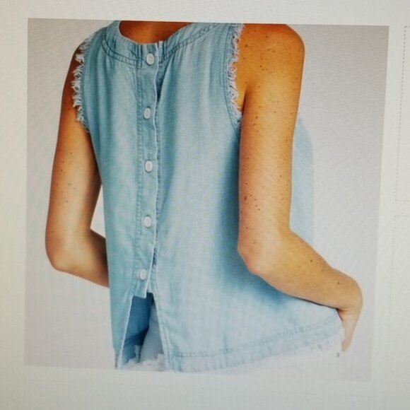 Thread and Supply Chambray Tank - Picture 9 of 11